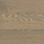 Dark Gray wood stain on oak flooring with deep charcoal gray tones