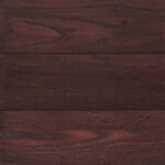 Royal Mahogany wood stain on oak flooring with deep warm red tones