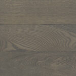 Oak flooring stained in Aged Barrel showing a weathered medium brown finish