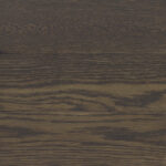 Oak wood floor with Antique Brown stain in a deep traditional brown