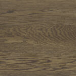 Chestnut stain on oak flooring with warm medium brown color