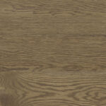Early American stain on oak floor with warm rustic brown color