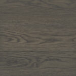Heritage Brown stain on oak flooring with medium-dark brown color