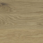 Neutral stain on oak flooring with very light natural wood tone
