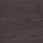 Royal Mahogany stain on oak flooring with deep warm red finish